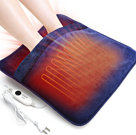 OANUIEM double-sided foot warmer top view for quick warmth at home.