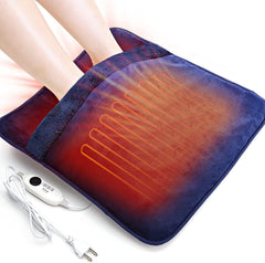 OANUIEM double-sided foot warmer top view for quick warmth at home.