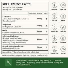 Oasis Force L-Theanine Drops magnesium glycinate supports mood balance.
