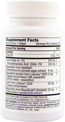 Oasis TEARS VISION label closeup noting non-GMO, gluten-free, and dairy-free.