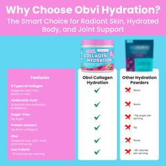 30-serving Obvi container ready for extended hydration and routine.