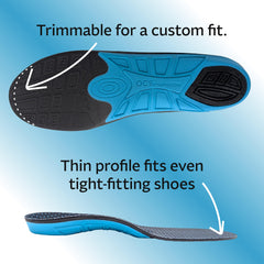 OC9 trim-to-fit design ensures a precise fit across shoe styles.