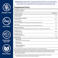 Aquamin algae calcium details for bone health from OCEAN ESSENCE