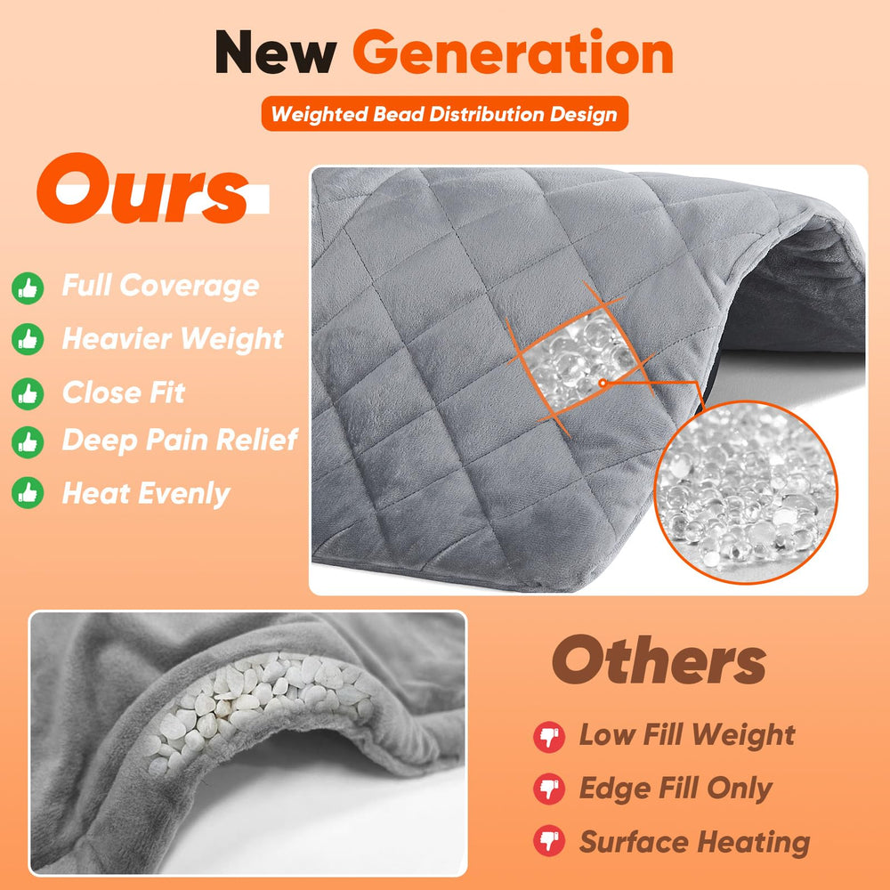 OCTROT nine heat levels let you tailor comfort.