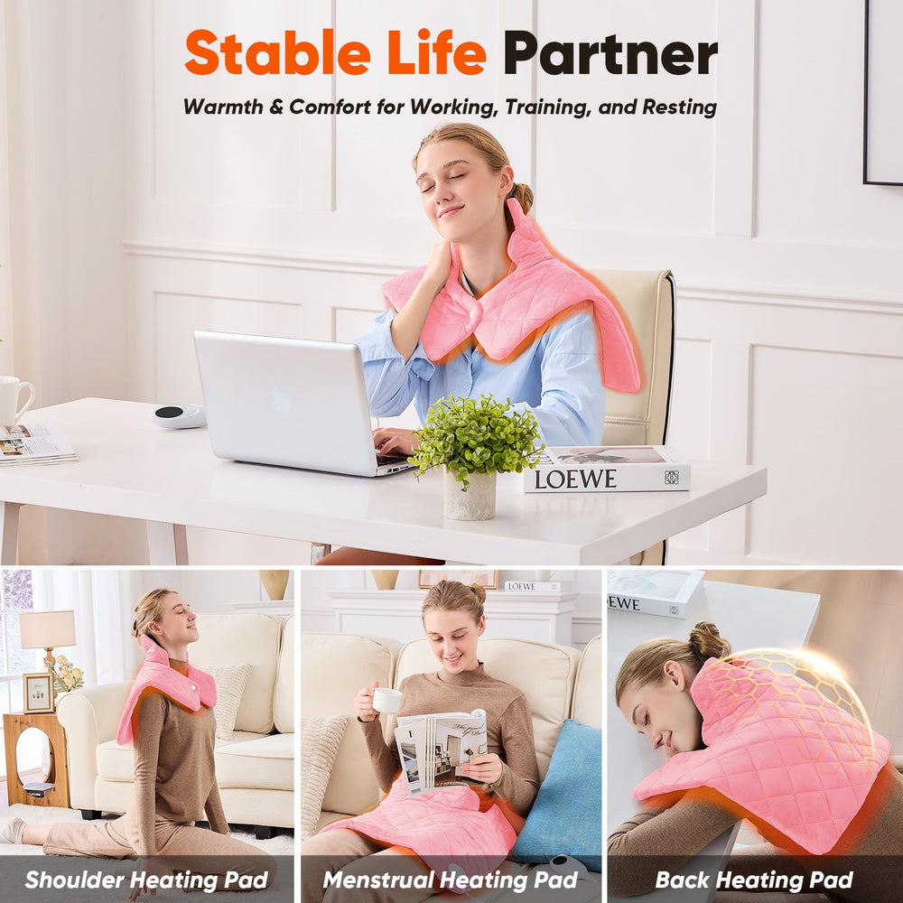 OCTROT 9 heat settings customize comfort for different needs.