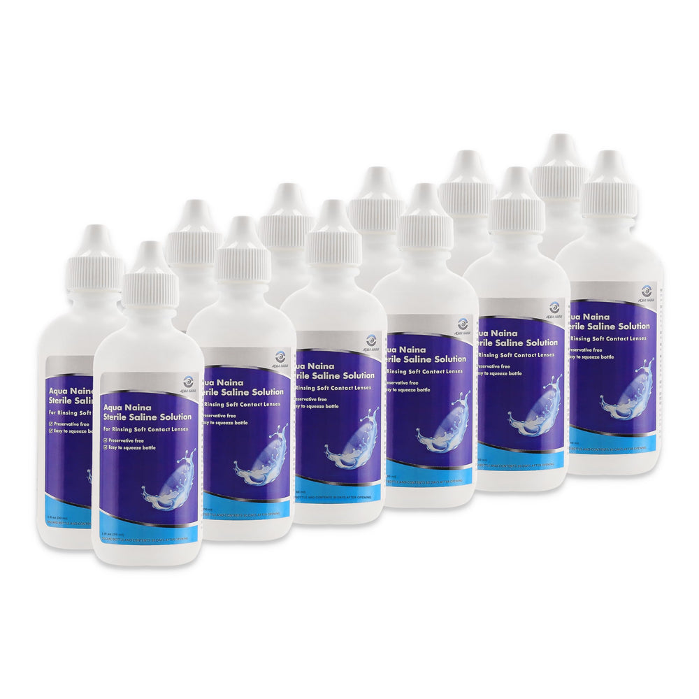 Oculus Curae Aqua Naina Plus tamper-evident seal ensures freshness before use.