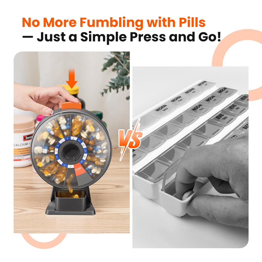 Odaro childproof compartments protect meds and help reduce access.