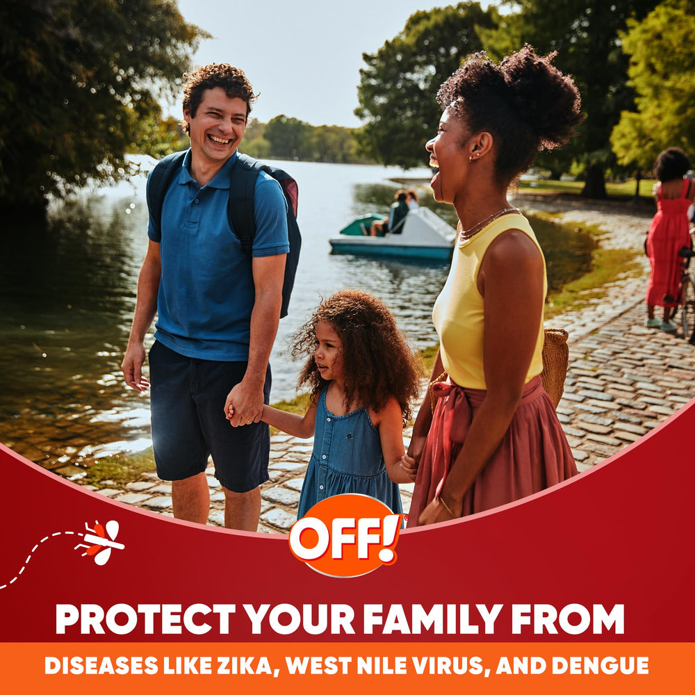 OFF! packaging box of Active Insect Repellent for outdoor adventures