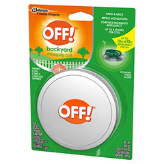 OFF! Mosquito Coil IV demonstrates 10 ft by 10 ft coverage in a semi-confined space.