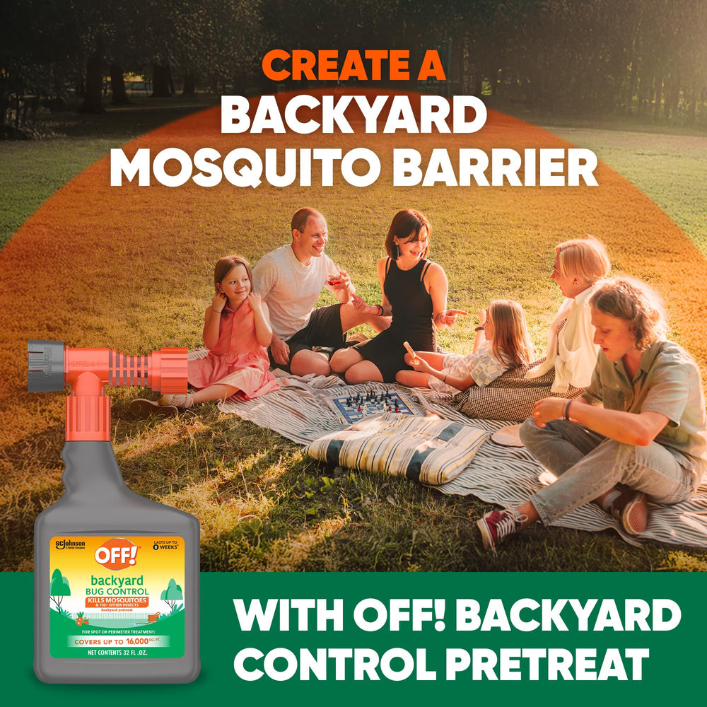 OFF! Suitable for lawns, shrubs, trees, vegetables, and ornamentals.