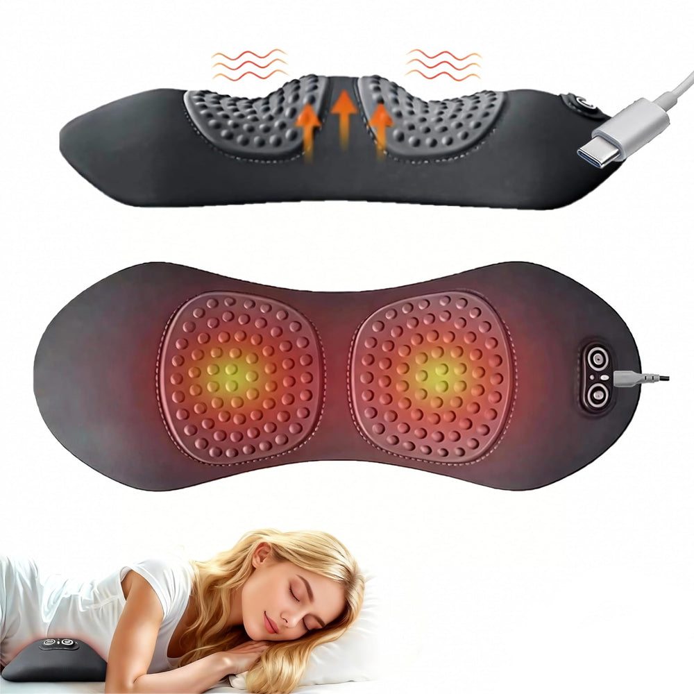 OFXWXTL Smooth Spine massager front view demonstrates ergonomic, home-use design