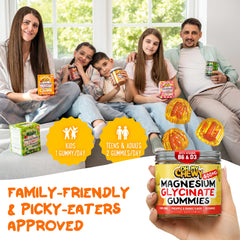 Family scene with OH MY CHEWY gummies in daily routine