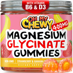 OH MY CHEWY center-filled gummies close-up with chewy texture and fruity flavor