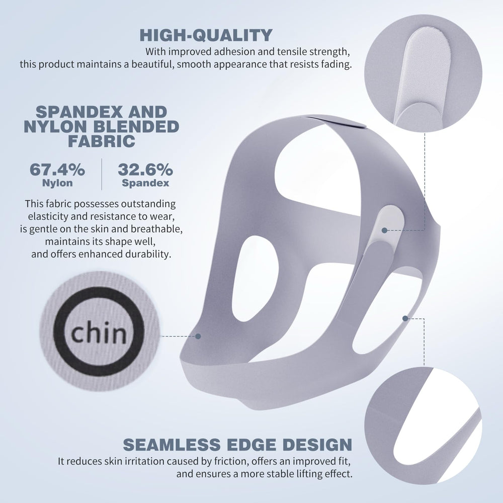 OHALEEP CPAP-compatible chin strap for stability and comfort