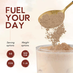 Ohana Cordyceps Extract powder in shake image suggests easy daily mixing