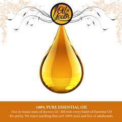 Oil of Youth cinnamon oil for muscle relief and soothing post-workout routine.