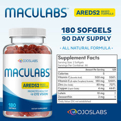 OjosLabs eye health supplement for adults supporting daily eye nutrition.