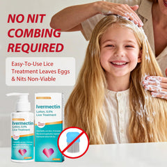One time application of OKARZY lotion eliminates need for nit combing