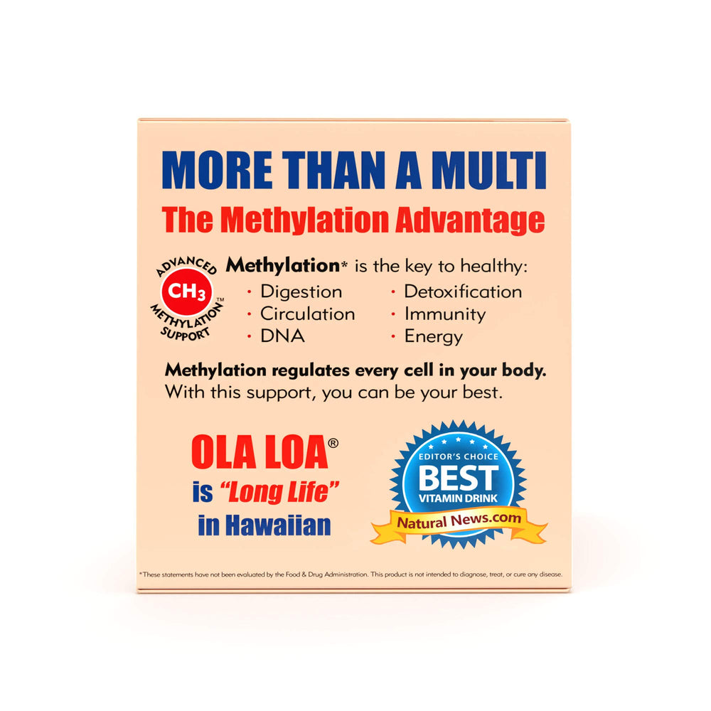 Ola Loa Energy Orange glass ready to drink, providing a tasty daily boost.