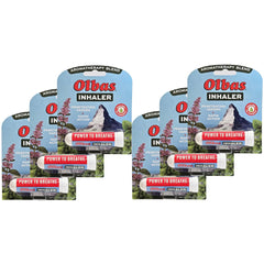 Olbas Inhaler six-pack pocket-friendly for quick natural breathing support on the go.