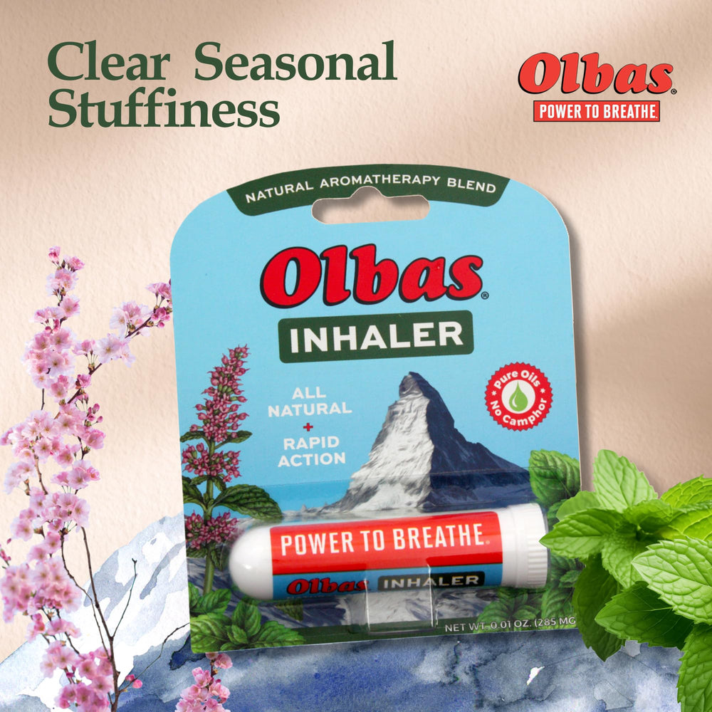 Olbas Inhaler seasonal comfort for year-round breathing ease.