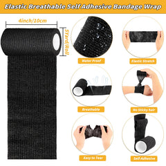 Oleitodh wrap used on a dog for simple pet care and protection