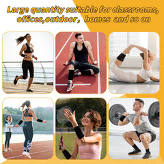 Oleitodh black wrap presenting a neat, functional look for gym or clinic