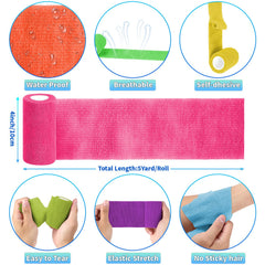 Oleitodh elastic bandage wrap ideal for sports support on wrists or ankles.