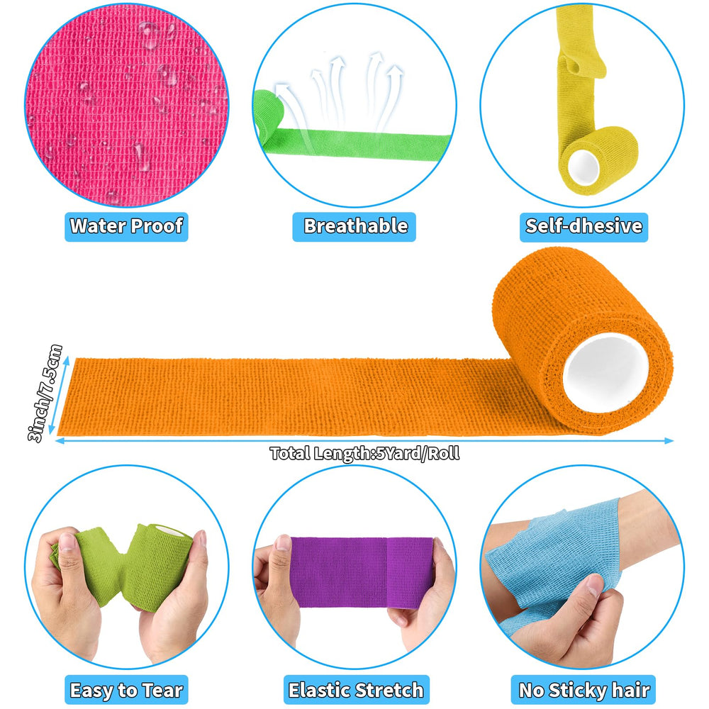 Oleitodh vet wrap for dogs and cats provides gentle support.