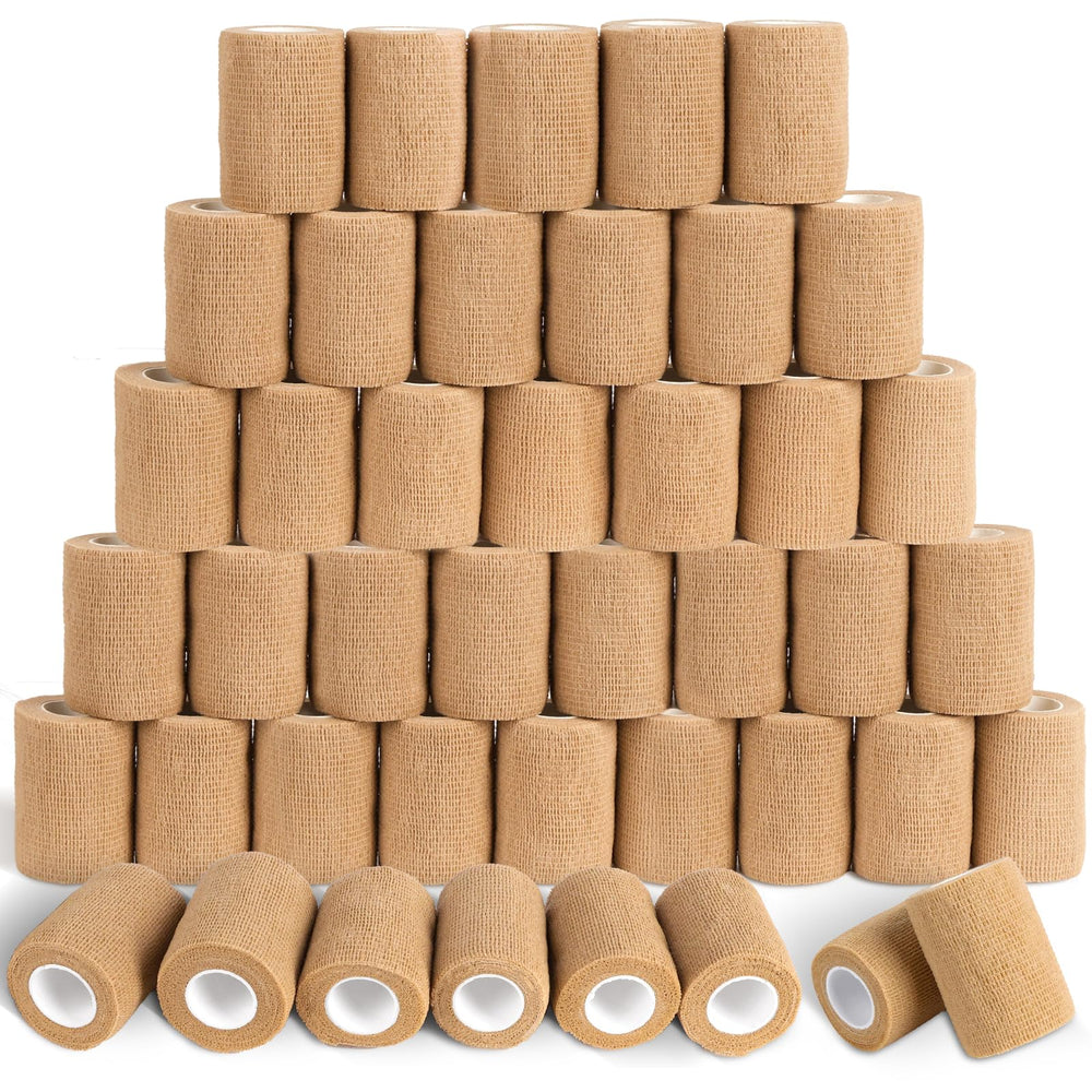 Oleitodh self-adherent wrap roll in black for slip-free support.