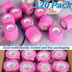 Oleitodh 2-inch self-adhering bandage wrap, convenient for quick wraps.