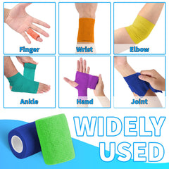 Oleitodh sport wrap supports wrists and ankles during workouts.