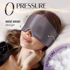 OLESILK large size ensures total blackout and comfortable coverage.