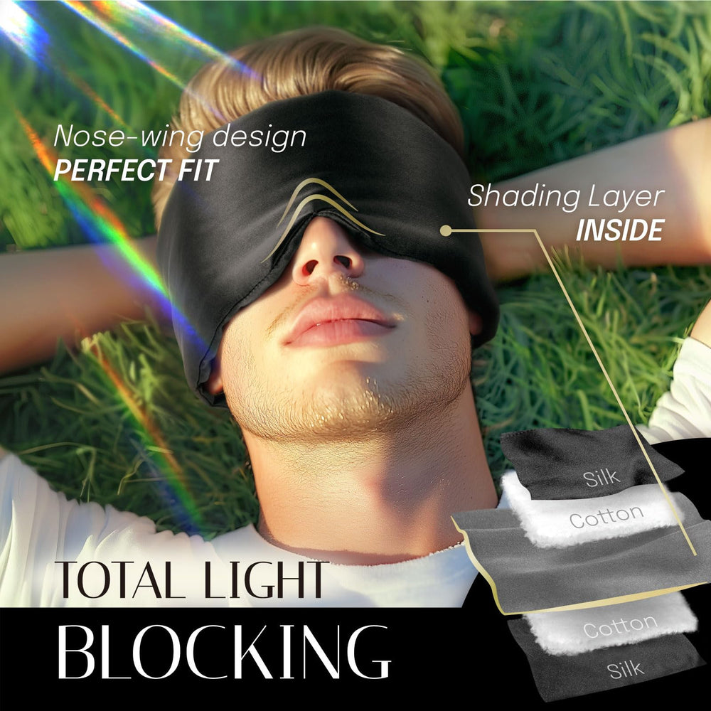 OLESILK lightweight padding provides gentle, even pressure for relaxed sleep.