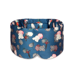 OLESILK silk sleep mask nose-wing shading demonstrates full darkness for bright environments