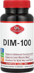 Olympian Labs DIM bottle front view for potential estrogen metabolism support