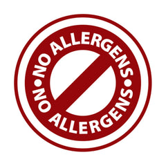 Product label highlights gluten-free, non-GMO ingredients for athletes.