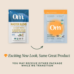 OM Mushroom USA-grown powder highlighting quality and third-party testing.