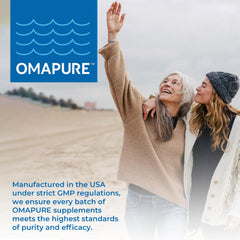 IFOS-certified testing marks quality and safety for OMAPURE Fish Oil.