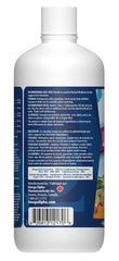 Omega Alpha Liver Flush ingredients panel highlighting milk thistle and other herbs for herbal support.