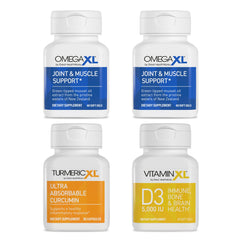 OmegaXL immune bundle pack shown with bottles for daily wellness support