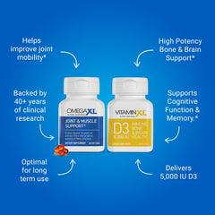 OmegaXL immune-support softgels for daily immune function support.