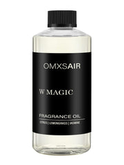 omxsair W Magic diffuser oil bottle 500ml showcases a luxurious scent for home ambiance.