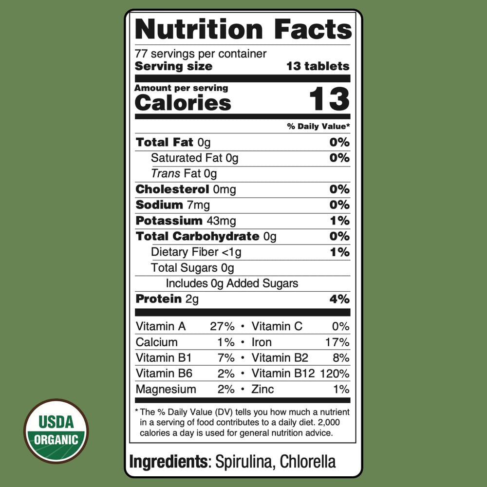 On Target Living USDA Organic label highlighting quality