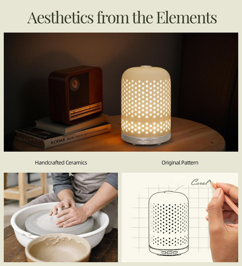 Three warm light options create cozy ambiance during relaxation