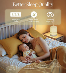 Onaboviva auto shut-off feature keeps diffusion safe and energy efficient