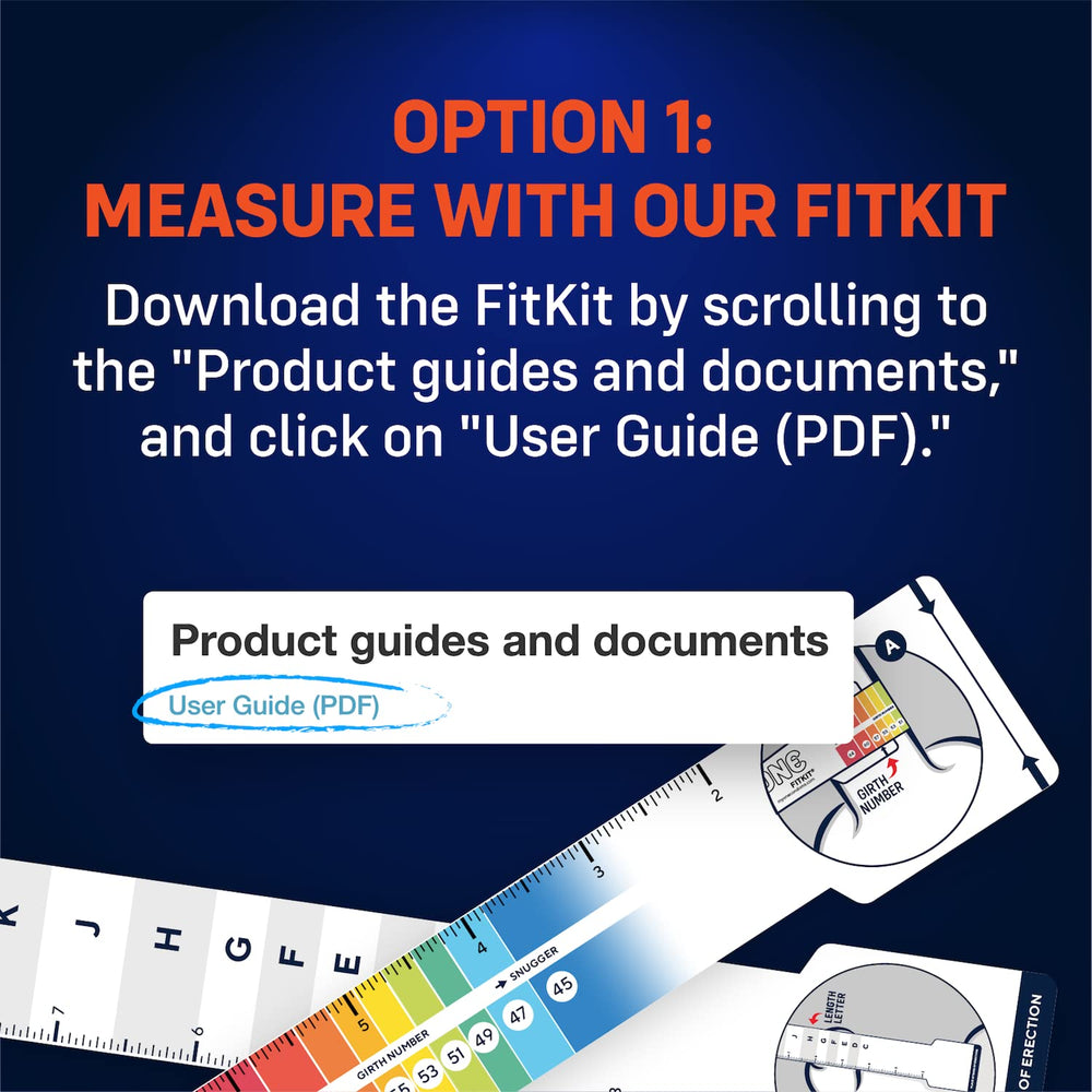One 60K length eight-inch (K) option demonstrates full-coverage sizing at a glance.