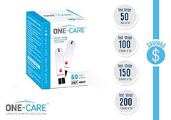 ONE-CARE glucose monitor with large display easy to read for seniors