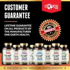 One Earth Health thymus bottle open, ready for everyday supplementation.