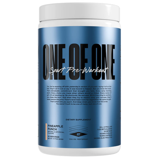 ONE OF ONE Sport Pre-Workout bottle pour – energizing shake for workouts